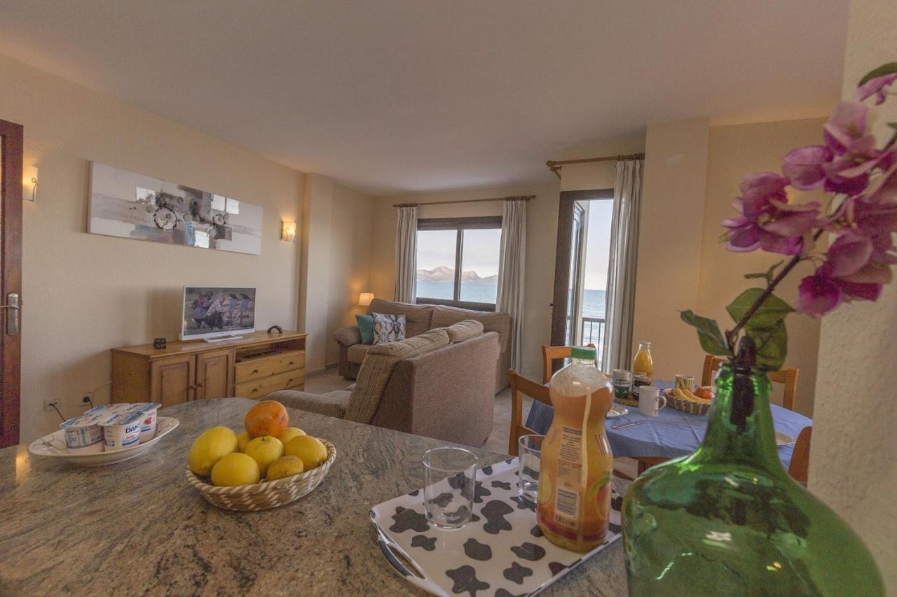 Apartamento Primera Linea Del Mar Can Picafort Can Picafort  Buitenkant foto
