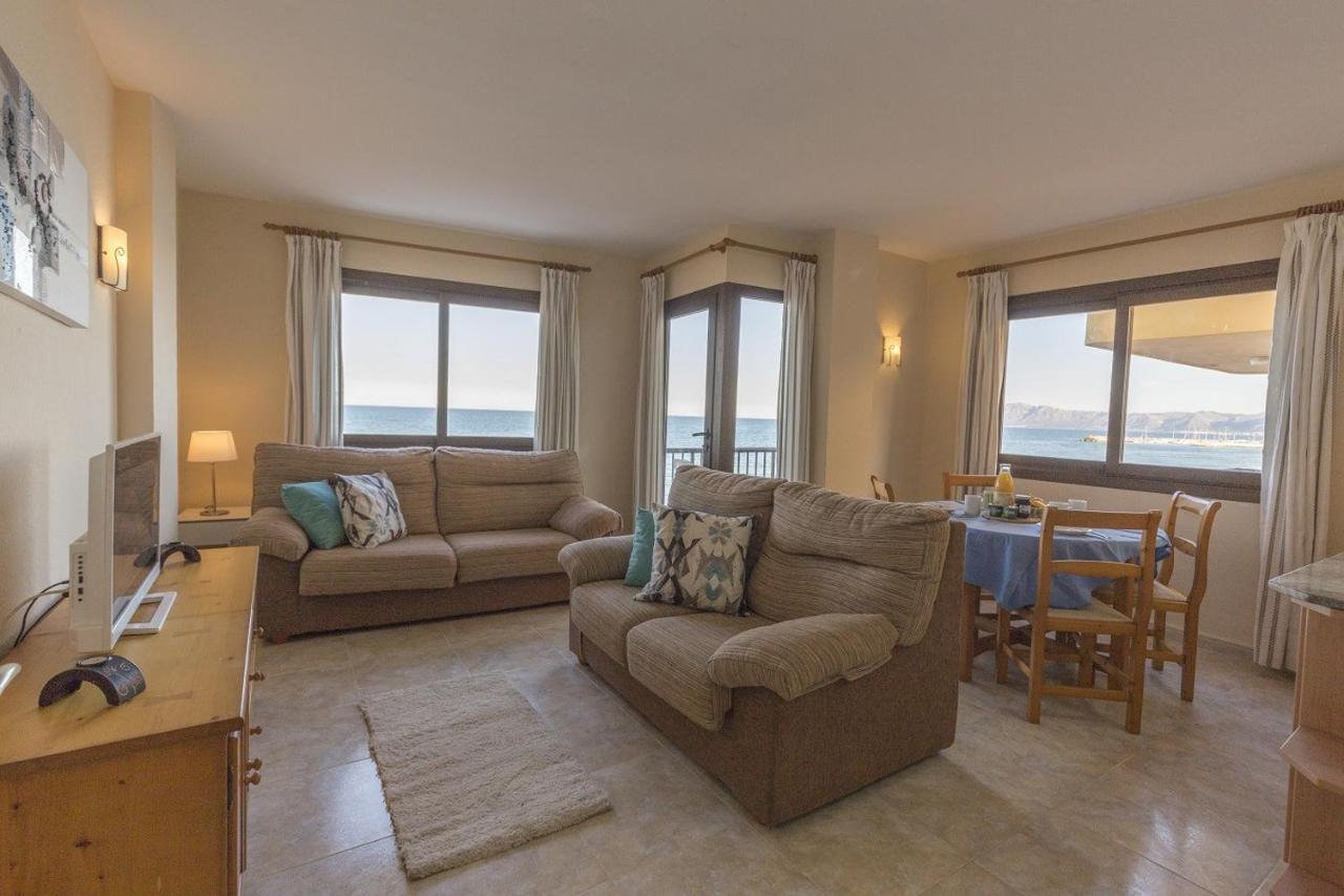 Apartamento Primera Linea Del Mar Can Picafort Can Picafort  Buitenkant foto